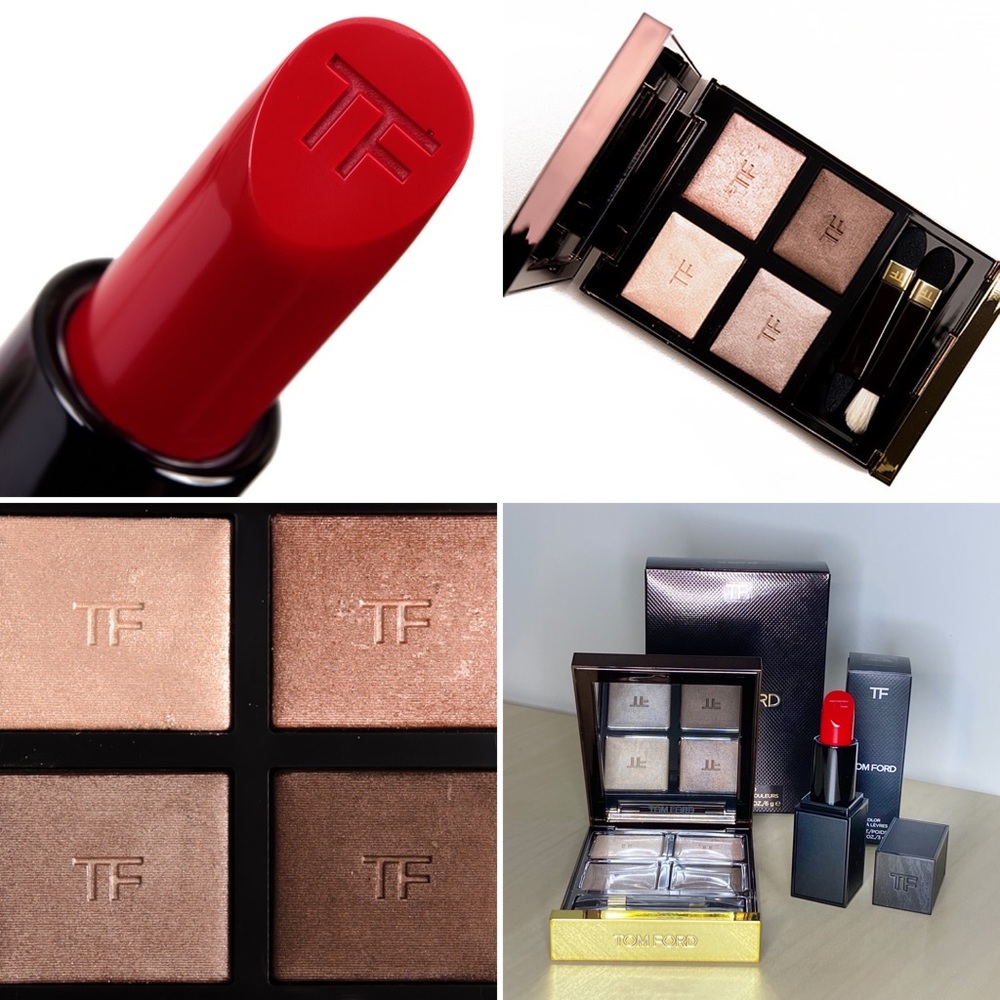 Tom Ford Quad and Lip Color Set